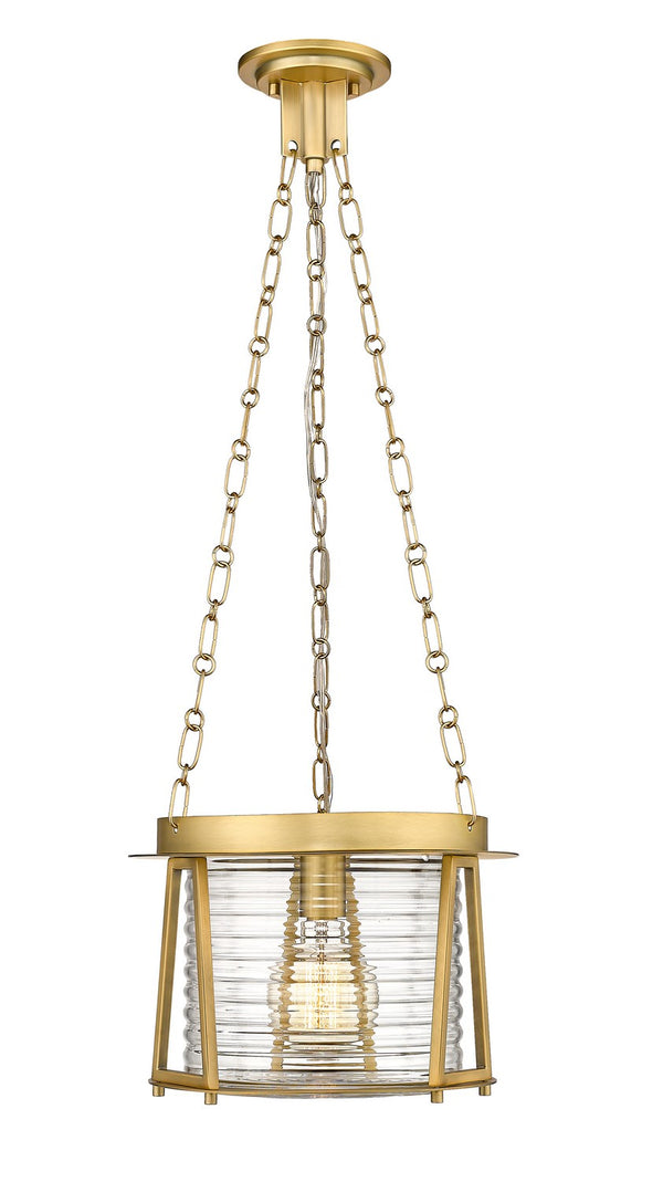 Z-Lite - 7503P13-RB - One Light Pendant - Cape Harbor - Rubbed Brass