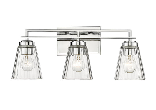 Z-Lite - 823-3V-CH - Three Light Vanity - Lyna - Chrome