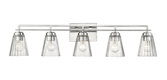 Z-Lite - 823-5V-CH - Five Light Vanity - Lyna - Chrome