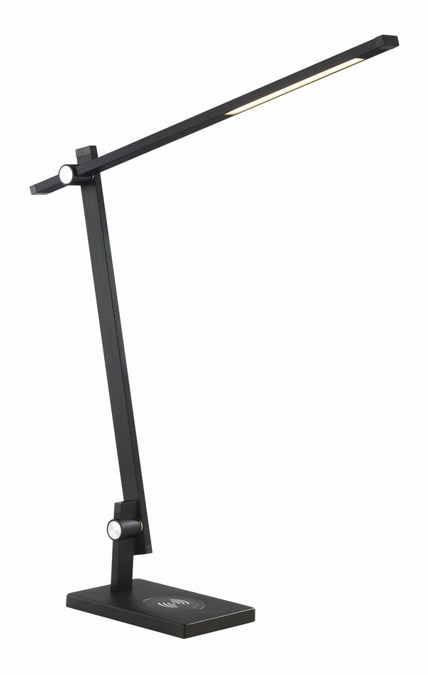 George Kovacs - P081-66F-L - LED Table Lamp - Task Portables - Anodized Brush Coal