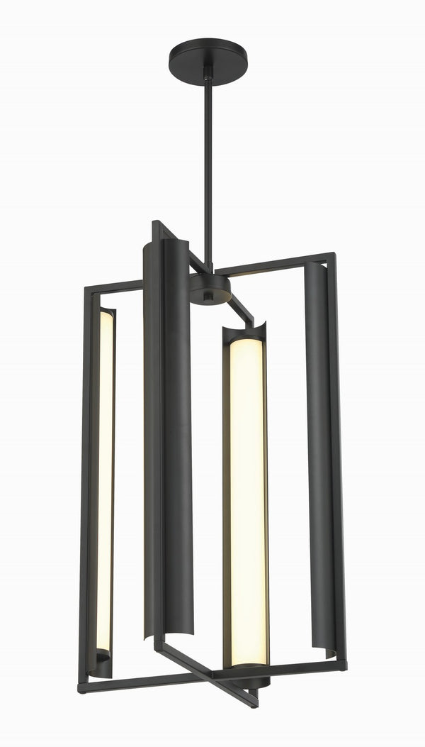 George Kovacs - P1555-66A-L - LED Pendant - Trizay - Coal