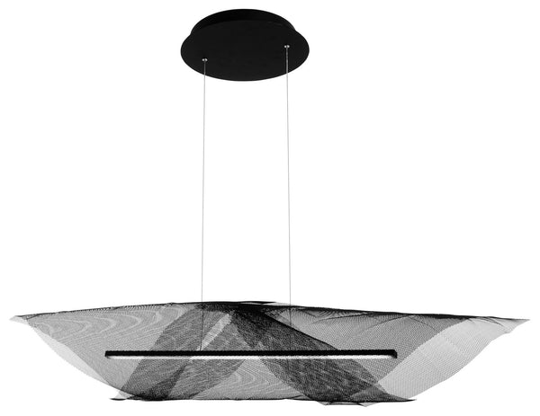 George Kovacs - P8564-0-66A-L - LED Island Pendant - Alambre - Coal