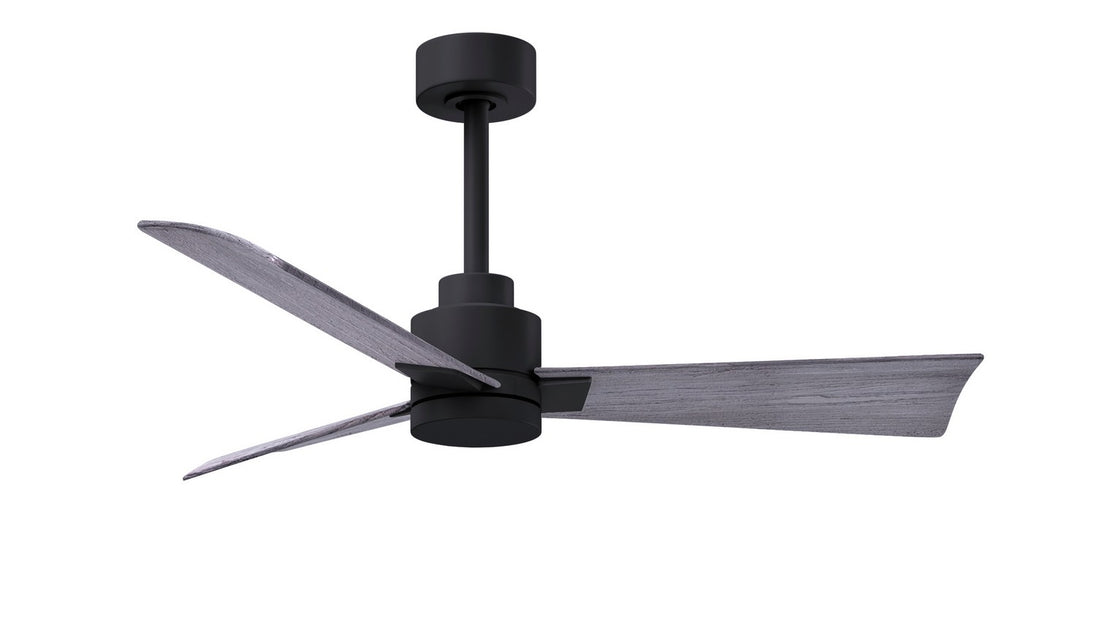 Matthews Fan Company - AK-BK-BW-42 - 42"Ceiling Fan - Alessandra - Matte Black