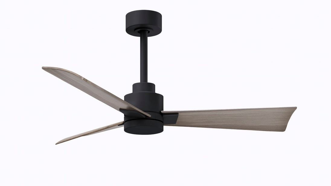 Matthews Fan Company - AK-BK-GA-42 - 42"Ceiling Fan - Alessandra - Matte Black