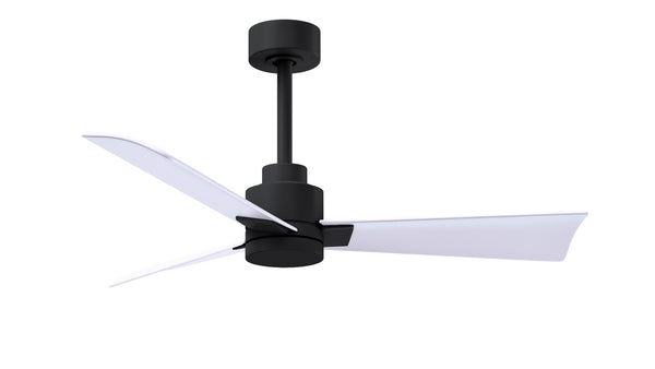 Matthews Fan Company - AK-BK-MWH-42 - 42"Ceiling Fan - Alessandra - Matte Black