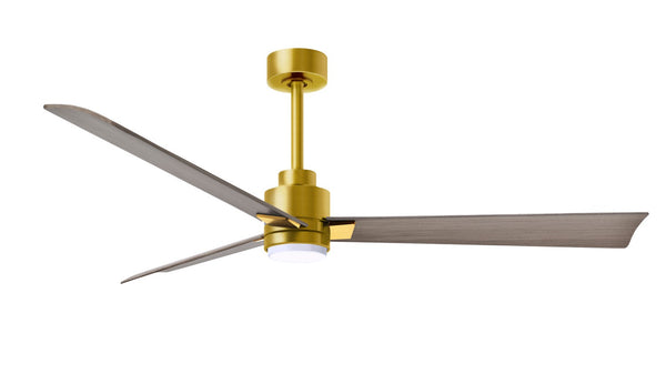 Matthews Fan Company - AKLK-BRBR-GA-56 - 56"Ceiling Fan - Alessandra - Brushed Brass