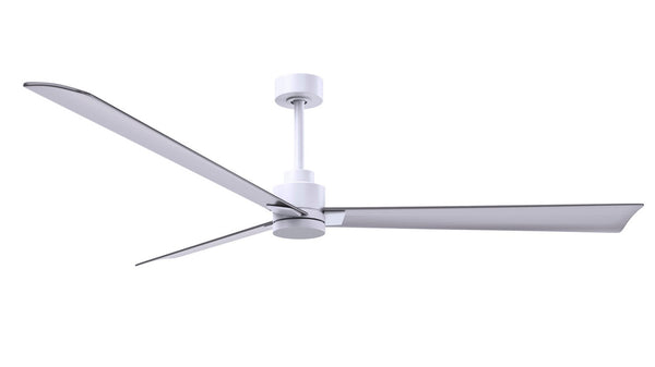 Matthews Fan Company - AK-MWH-BN-72 - 72"Ceiling Fan - Alessandra - Matte White