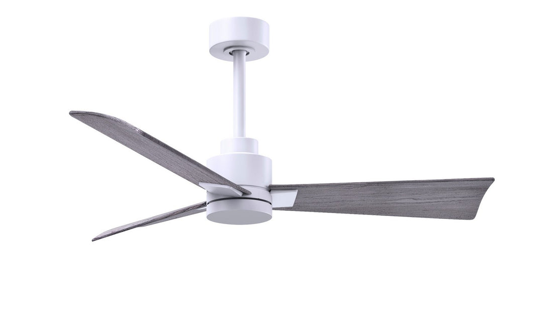 Matthews Fan Company - AK-MWH-BW-42 - 42"Ceiling Fan - Alessandra - Matte White