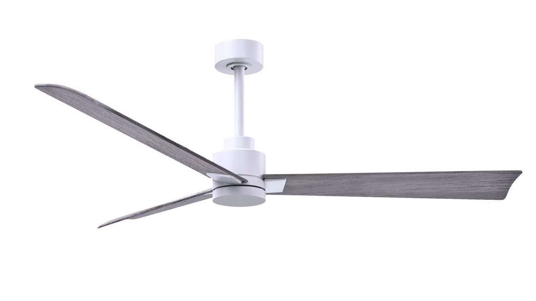 Matthews Fan Company - AK-MWH-BW-56 - 56"Ceiling Fan - Alessandra - Matte White