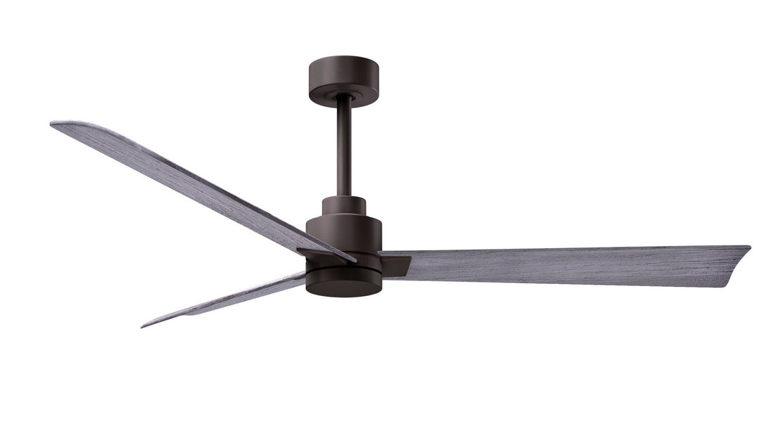 Matthews Fan Company - AK-TB-BW-56 - 56"Ceiling Fan - Alessandra - Textured Bronze