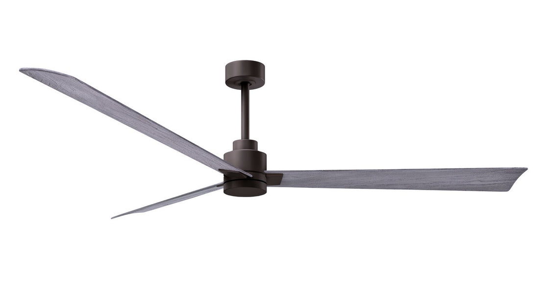 Matthews Fan Company - AK-TB-BW-72 - 72"Ceiling Fan - Alessandra - Textured Bronze