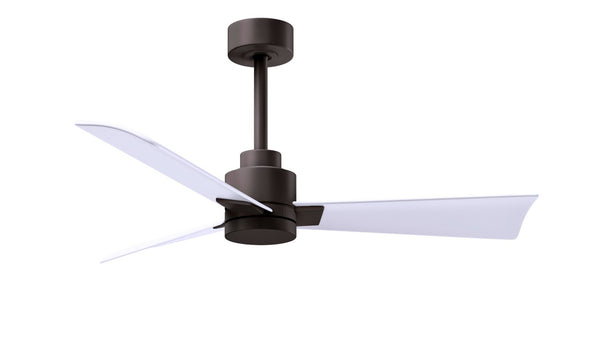 Matthews Fan Company - AK-TB-MWH-42 - 42"Ceiling Fan - Alessandra - Textured Bronze