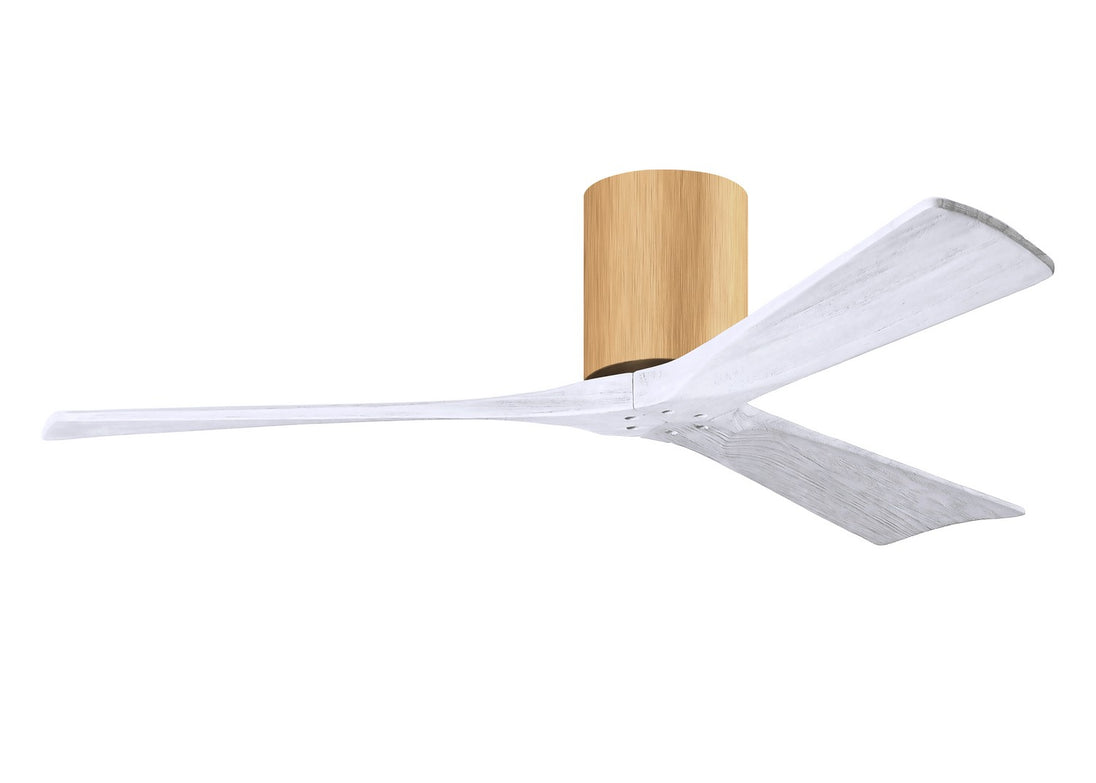 Matthews Fan Company - IR3H-LM-MWH-52 - 52"Ceiling Fan - Irene - Light Maple