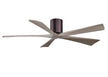 Matthews Fan Company - IR5H-BB-LM-42 - 42"Ceiling Fan - Irene - Brushed Bronze