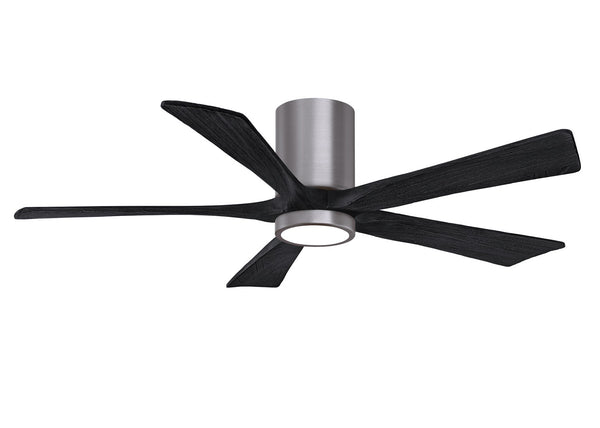 Matthews Fan Company - IR5HLK-BP-BK-52 - 52"Ceiling Fan - Irene - Brushed Pewter