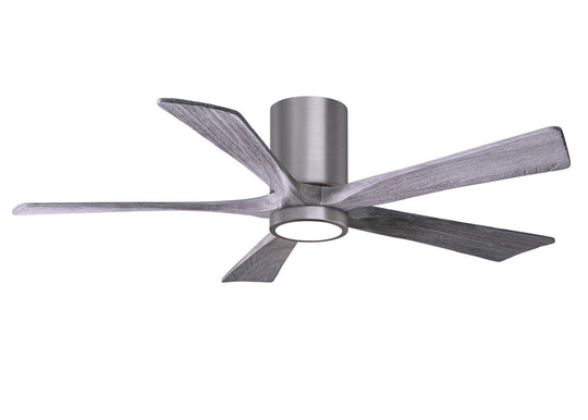 Matthews Fan Company - IR5HLK-BP-BW-52 - 52"Ceiling Fan - Irene - Brushed Pewter