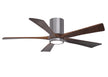 Matthews Fan Company - IR5HLK-BP-WA-52 - 52"Ceiling Fan - Irene - Brushed Pewter