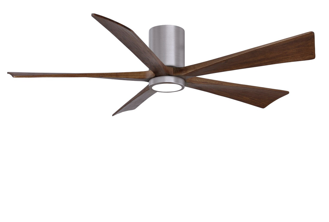 Matthews Fan Company - IR5HLK-BP-WA-60 - 60"Ceiling Fan - Irene - Brushed Pewter