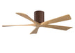 Matthews Fan Company - IR5H-WN-LM-52 - 52"Ceiling Fan - Irene - Walnut