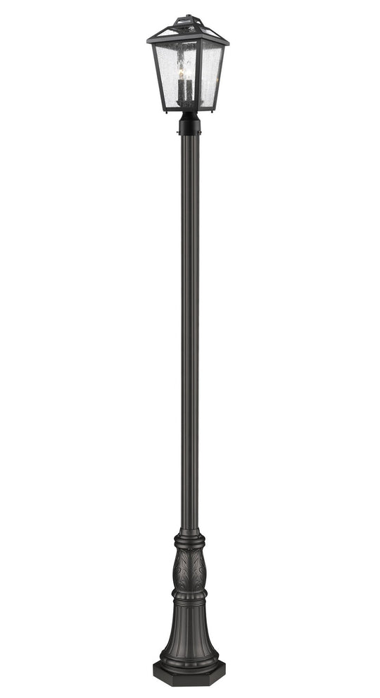 Z-Lite - 539PHMR-518P-BK - Three Light Outdoor Post Mount - Bayland - Black