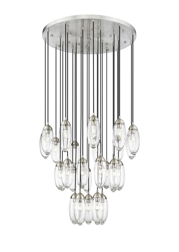 Z-Lite - 651P-27R-BN - 27 Light Chandelier - Arden - Brushed Nickel