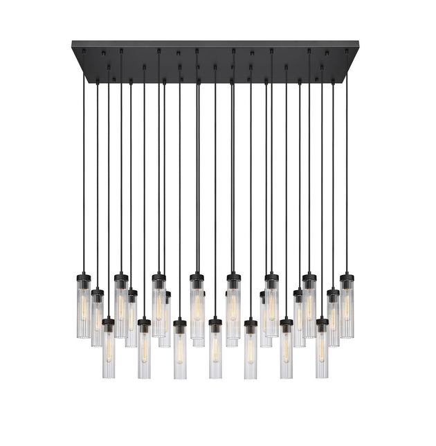 Z-Lite - 740P-23L-MB - 23 Light Linear Chandelier - Beau - Matte Black