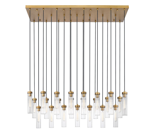 Z-Lite - 740P-23L-RB - 23 Light Linear Chandelier - Beau - Rubbed Brass