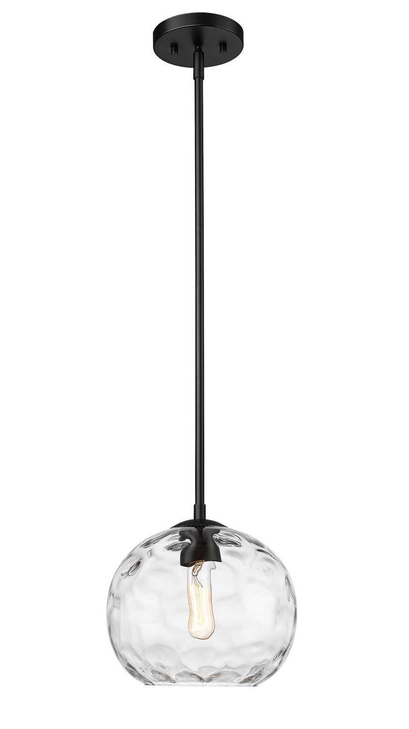 Z-Lite - 490P10-MB - One Light Pendant - Chloe - Matte Black