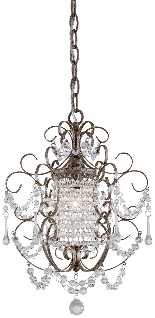 Minka-Lavery - 3121-333 - One Light Mini Chandelier - Westport Silver