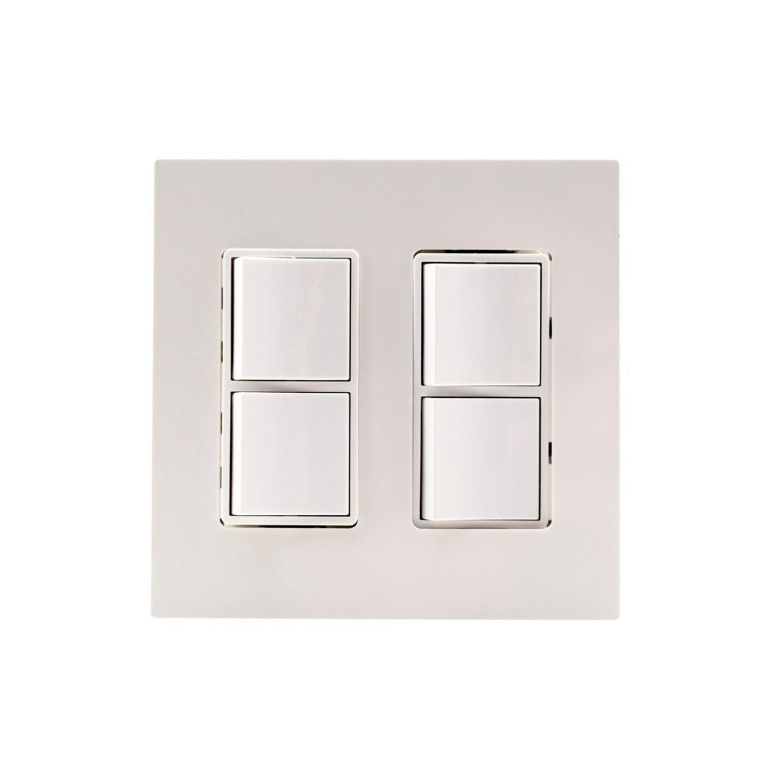 Eurofase - EFDWPW - Dual Duplex,Plate And Box - White