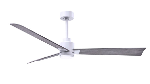 Matthews Fan Company - AKLK-MWH-BW-56 - 56"Ceiling Fan - Alessandra - Matte White