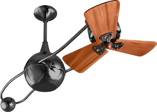 Matthews Fan Company - B2K-BKN-WD - 40"Ceiling Fan - Brisa 2000 - Black Nickel