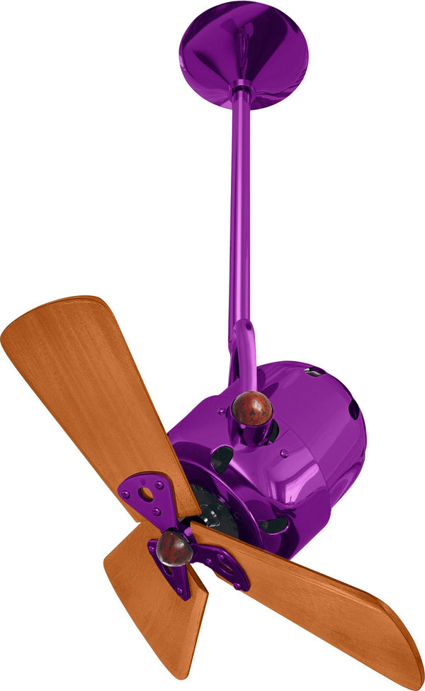 Matthews Fan Company - BD-LTPURPLE-WD - 16"Ceiling Fan - Bianca Direcional - Ametista