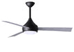 Matthews Fan Company - DA-BK-BW - 52"Ceiling Fan - Donaire - Matte Black