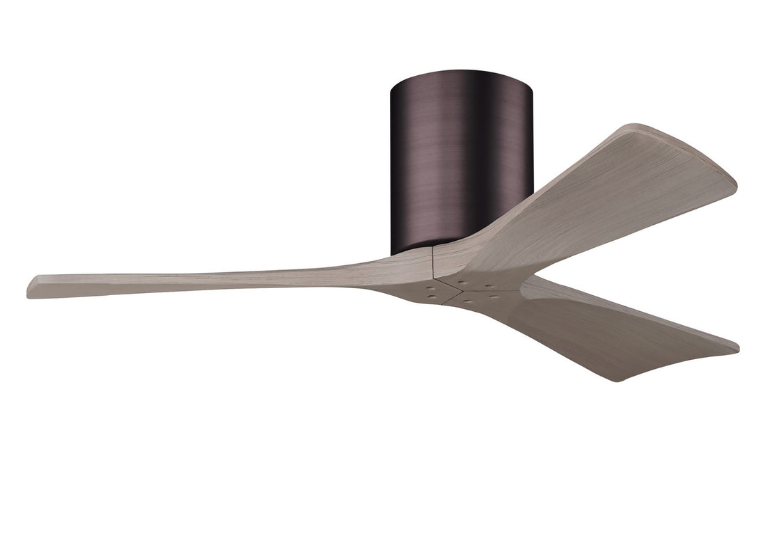 Matthews Fan Company - IR3H-BB-GA-42 - 42"Ceiling Fan - Irene - Brushed Brass