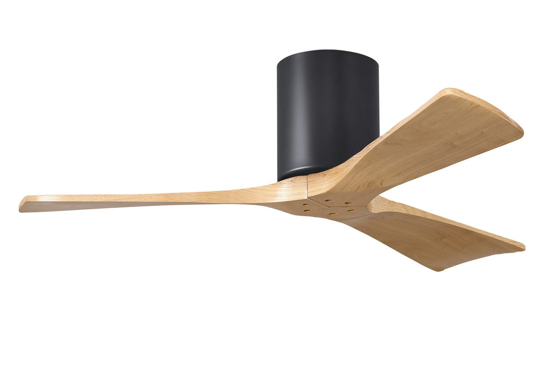 Matthews Fan Company - IR3H-BK-LM-42 - 42"Ceiling Fan - Irene - Matte Black