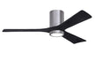 Matthews Fan Company - IR3HLK-BP-BK-52 - 52"Ceiling Fan - Irene - Brushed Pewter