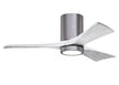 Matthews Fan Company - IR3HLK-BP-MWH-42 - 42"Ceiling Fan - Irene - Brushed Pewter