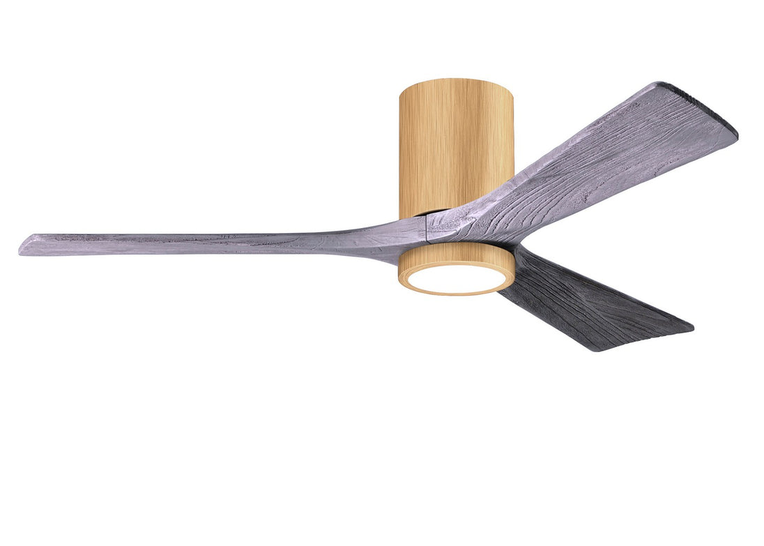 Matthews Fan Company - IR3HLK-LM-BW-52 - 52"Ceiling Fan - Irene - Light Maple