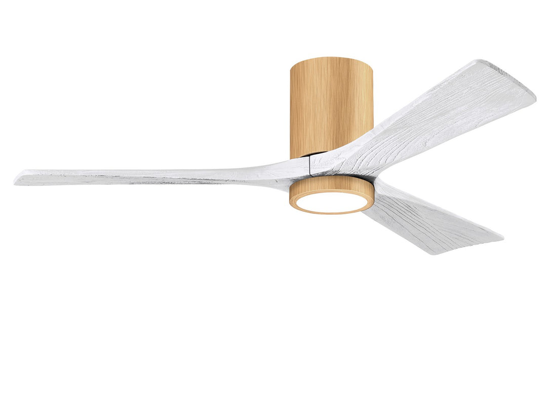 Matthews Fan Company - IR3HLK-LM-MWH-52 - 52"Ceiling Fan - Irene - Light Maple