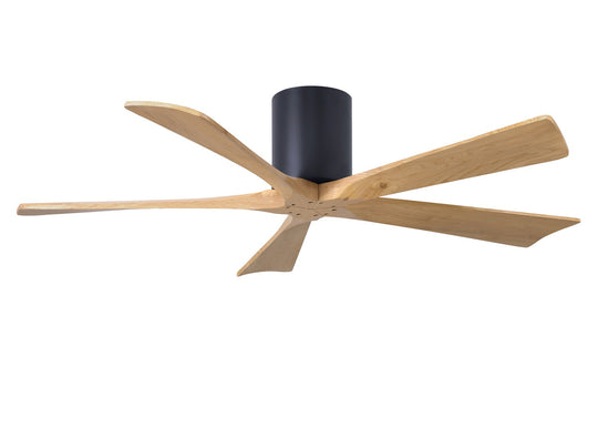 Matthews Fan Company - IR5H-BK-LM-52 - 52"Ceiling Fan - Irene - Matte Black