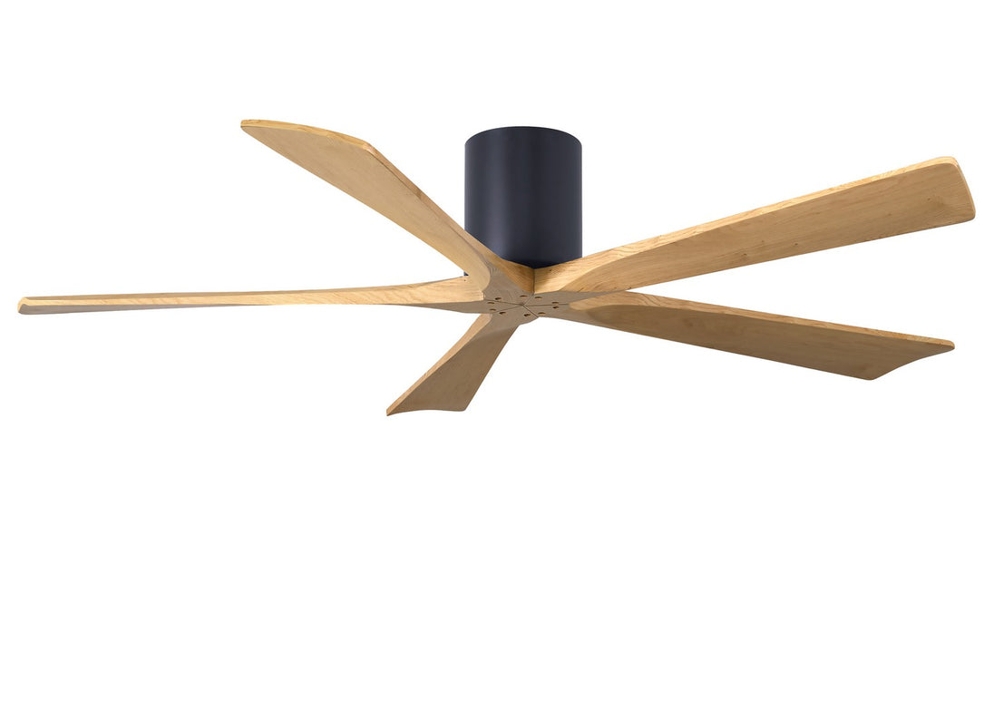 Matthews Fan Company - IR5H-BK-LM-60 - 60"Ceiling Fan - Irene - Matte Black