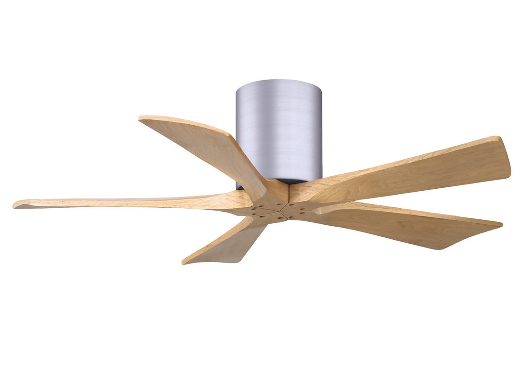 Matthews Fan Company - IR5H-BN-LM-42 - 42"Ceiling Fan - Irene - Brushed Nickel