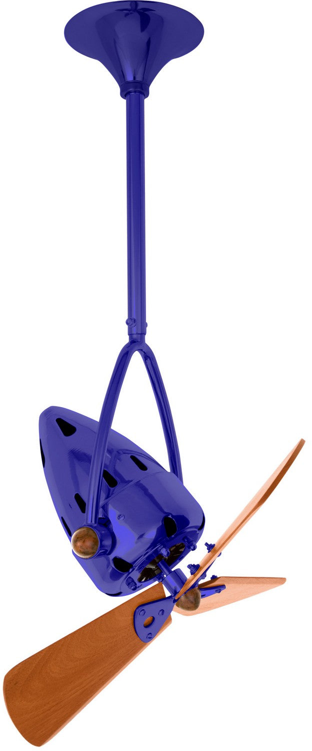 Matthews Fan Company - JD-BLUE-WD - 16"Ceiling Fan - Jarold Direcional - Safira