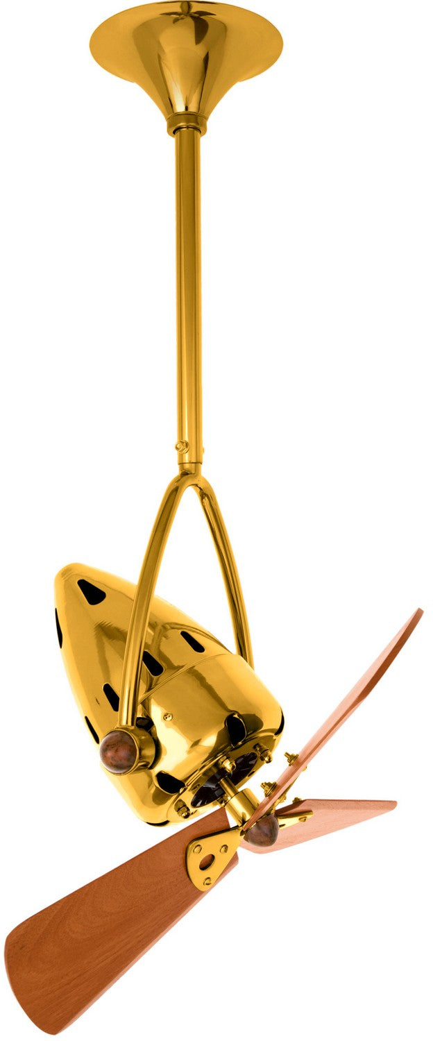 Matthews Fan Company - JD-GOLD-WD - 16"Ceiling Fan - Jarold Direcional - Ouro