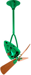 Matthews Fan Company - JD-GREEN-WD - 16"Ceiling Fan - Jarold Direcional - Esmerelda