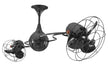 Matthews Fan Company - IV-BKN-MTL - 53"Ceiling Fan - Italo Ventania - Black Nickel