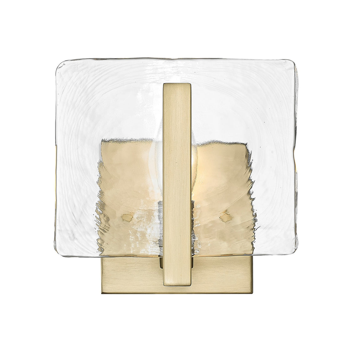 Golden - 3164-1W BCB-HWG - One Light Wall Sconce - Aenon BCB - Brushed Champagne Bronze