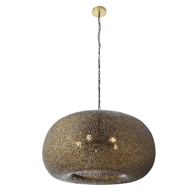 Metropolitan - N1504-752 - Four Light Pendant - Moradabad - Dark Antique Brass