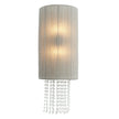 Metropolitan - N1511-613 - Two Light Wall Sconce - Crystal Reign - Nickle